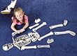 SKELETON FLOOR PUZZLE