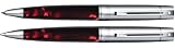 Sheaffer Gift Collection 2 Iridescent Red w/ Chrome Cap .7mm Pen & Pencil Set - SH-9315-9