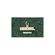 Drexel Univ "Drexel" 1/8" Charm/Pendant -14K/10K, Stainless Steel or Gold Plated