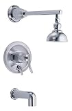 Danze D504054 Sonora Single-Handle Tub and Shower, Chrome