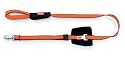 Bamboo Quick Control 6-Foot Leash with Seat Belt Latch Orange