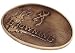 Signature Products Group Browning B M Deer Belt Buckle Antique Brass Buckle-Whitetail Deer