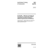 ISO 24276:2006, Foodstuffs - Methods of analysis for the detection of genetically modified organisms and derived products - General requirements and definitions