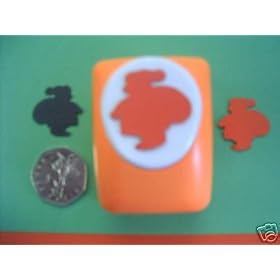CHRISTMAS SANTA CLAUS GIANT CARD PAPER DECORATIVE PUNCH