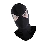 Deluxe Black-suited Spider-man Mask - Adult Std.