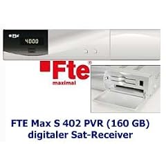 FTE Max S402 PVR mit 160 GB Festplatte digitaler Satreceiver [Elektronik]
