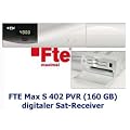 FTE Max S402 PVR mit 160 GB Festplatte digitaler Satreceiver [Elektronik]