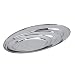 Equinox - 500538 - Lot de 3 Plats Ovale - Inox