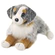 Australian Shepherd Plush Dog, 16 Inches (Sinclair, Douglas Cuddle Toys Stuffed Dog)