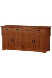 Review Home Decorators Collection  / Craftsman Four-drawer Lowboy 60