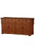 Kitchen & Housewares : Craftsman Four-drawer Lowboy 60"w Dark Oak