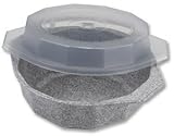 Nordic Ware 60021 Graniteware Microwave Round Covered Casserole 2-c.