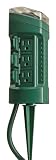 Coleman Cable 6 Outlet Power Stake with Easy Set Timer #9350