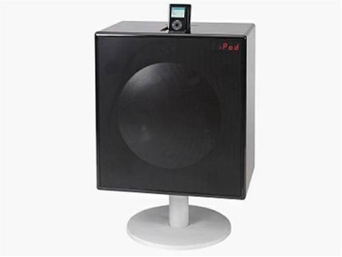Geneva Lab Sound System Model XL Lautsprecher-System für Apple iPod mit integriertem FM-Tuner und CD-Player schwarz (ohne Standfu?)
