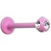 16 Gauge Pink Tiffany Ball Labret Monroe