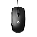 HP USB 3-Button Optical Mouse - Black (KY619AA#ABA)