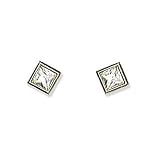 Schmuck-Pur Echt Silber Kristall-Ohrstecker "Kristall" 5 mm Preisvergleich