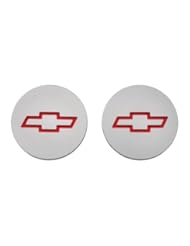 Automotive Parts and Accessories: Proform 141-233 Plain Billet Aluminum Freeze Plug Insert with Recessed Red Chevy Bowtie Logo for Small Block Chevy - Pair - Proform
