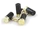 Christopher Simpson Gold Plated Black Catridge Cufflinks