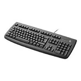 Logitech OEM Deluxe 250 Keyboard Black, PS/2 connection