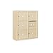 Salsbury Industries 3809D-05SFP Front Loading Surface Mounted Horizontal 4C Mailbox, Sandstone