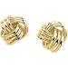 Jewelry : 14K Yellow Gold Knot Earring