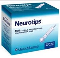 NT5405 Pin Testing Neurological For Use In Neuropen Red Sterile 100/Box Part# NT5405 by Owen Mumford Qty of 1 Box