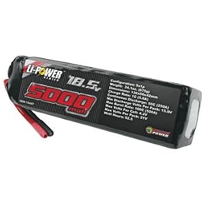 50C 18.5V 5000mAh LiPo Battery by 