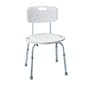 Carex Adjustable Bath and Shower Seat with Back
