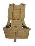 Voodoo Tactical 20-8400 MOLLE Chest Rig - Tan