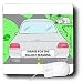 Londons Times Funny Society Cartoons - Silly Car Breaking Bumper Sticker - Mouse Pads