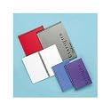 Docket Gold Notebook, Indigo Blue Plastic cvr., 20#, Perf'd, 100 Sh, 8.5" x 5.5" TOP73506