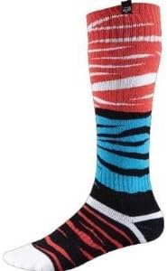 Fox Racing FRI Forzaken Youth Boys Off-Road/Dirt Bike Motorcycle Socks - Black/Red / Medium