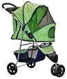 Classic Green 3 Wheel Pet Stroller
