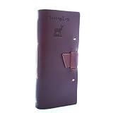 Rustic River Genuine Leather Hunting Log - Made in the USA