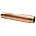 Red Brass Pipe Fitting, Nipple, Schedule 40 Seamless, NPT Male