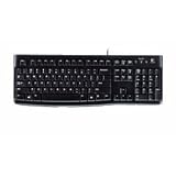 English & Arabic Saudi Arabia Logitech K120 USB Keyboard for Business - Black