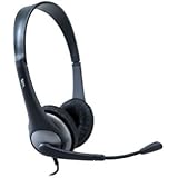 Cyber Acoustics Stereo Headset and Boom Mic with PC Y-Adapter (AC-204)