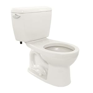 TOTO CST743S-01 Drake Round Bowl and Tank, $182
