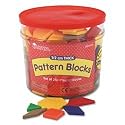 Plastic Pattern Blocks (Set of 250)