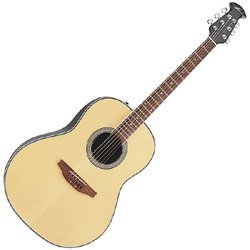 Applause AA21-4 Deep Bowl Acoustic Guitar, Natural by 