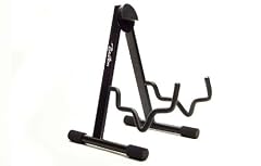 Guitar Stand: Folding A-Frame Guitar Stand for Electric / Acoustic / Bass Guitar