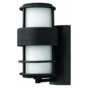 Hinkley Lighting 1900VK Exterior Wall Mount - Saturn Vintage Black Contemporary Outdoor... by 