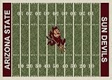 Arizona State Sun Devils 5 4 x 7 8 NCAA Home Field Area Rug