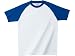 Printstar(プリントスター) | 137-RSS ラグラン無地Tシャツ 5.6oz ホワイト×ロイヤルブルー S Printstar(プリントスター) | 137-RSS ラグラン無地Tシャツ 5.6oz ホワイト×ロイヤルブルー S