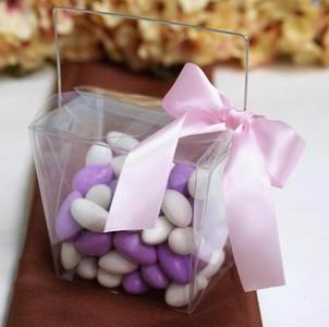 100 Clear Large Chinese Take Out Wedding Favor Boxes