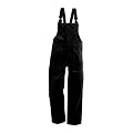 Latzhose Genua Cord - schwarz