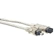 Hosa 6' Firewire 800 9 Pin to 4 Pin Computer DV Cable