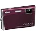 Nikon Coolpix S60 10MP Digital Camera with 5x Optical Vibration Reduction (VR) Zoom (Burgundy)