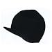 Cuffless Black Blank Beanie Visor Skull Cap HAT -Black Knit